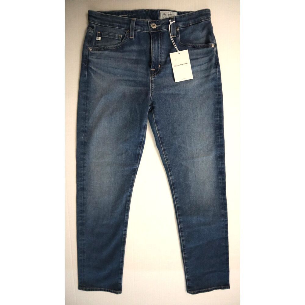 AG HYI1575 Women Sz 26 Catskills Blue Ex-Boyfriend Slouchy Slim Denim Jeans